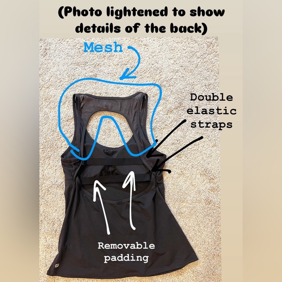 Fabletics “Golf” Tank with a built-in bra (Size M) - Picture 3 of 6